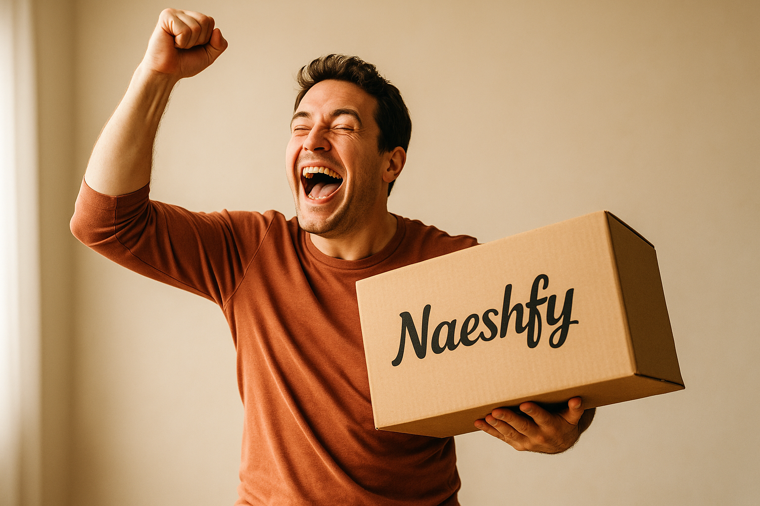 ponle el nombre a la caja de Naeshfy